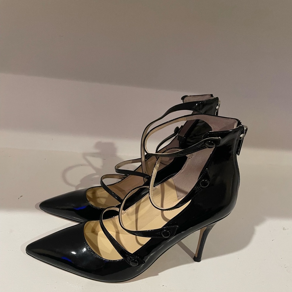 Ivanka Trump Dritz Black Patent Pump Size 7